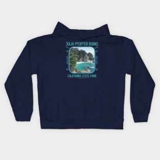 Julia Pfeiffer Burns State Park California Kids Hoodie